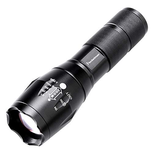 REHKITTZ Torcia Super Luminosa Portatile LED (2 Confezioni), 1000...