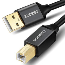Carica l'immagine nel visualizzatore di Gallery, SUCESO Cavo Stampante USB 2.0-2M Tipo A Maschio a B 2M