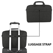 Carica l&#39;immagine nel visualizzatore di Gallery, KROSER Laptop Ventiquattrore Borsa per PC Portatile da 15,6 Nero Carbone