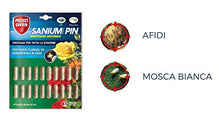 Carica l'immagine nel visualizzatore di Gallery, Protect Garden Sanium Pin PFnPO, Insetticida Sistemico in Pillole. Elimina Afidi e Mosca Bianca. Nutre e Protegge Grazie alla Formulazione Ricca di Concime NutriONE. Protegge Tutta La Stagione. 20 pin
