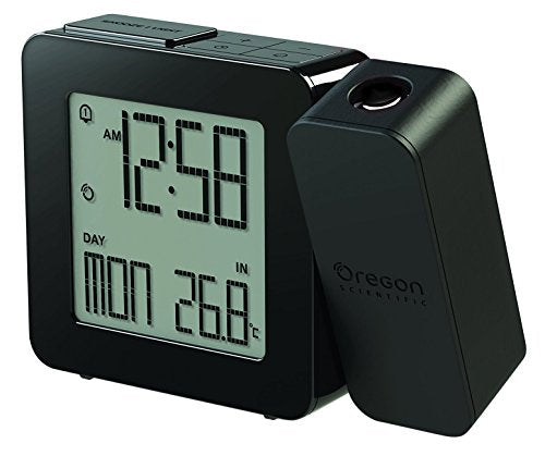 Oregon Scientific PROJI RM338P-BK - Orologio con proiezione e doppio allarme...
