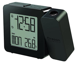Oregon Scientific PROJI RM338P-BK - Orologio con proiezione e doppio allarme...