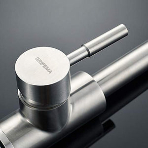 GRIFEMA GRIFERÍA DE COCINA-G4008 Rubinetto da Cucina in Acciaio Inox con... - Ilgrandebazar