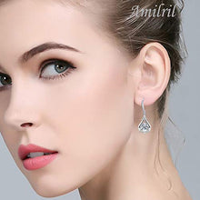 Carica l&#39;immagine nel visualizzatore di Gallery, Amilril Orecchini Goccia Donna, Argento Sterling 925 con 5A Zirconi Cubici,... - Ilgrandebazar