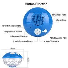 Carica l&#39;immagine nel visualizzatore di Gallery, Altoparlante Bluetooth Portatili, Casse Senza fili IPX7 Blu