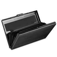 Carica l&#39;immagine nel visualizzatore di Gallery, RFID Blocking Porta Carte di Credito in Alluminio, Yosemy Portafoglio Carte... - Ilgrandebazar