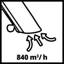 Carica l'immagine nel visualizzatore di Gallery, Einhell Aspiratore elettrico GC-EL 3000 E (3000 W, Sacco di raccolta da 45 l... - Ilgrandebazar