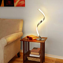 Carica l&#39;immagine nel visualizzatore di Gallery, Albrillo lampada da tavolo a spirale, moderna letto a LED, Spirale - Ilgrandebazar