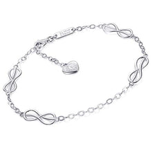 Carica l&#39;immagine nel visualizzatore di Gallery, 925 sterline d&#39;argento Infinity Love Bracciale - Billie Bijoux Donne Simbolo... - Ilgrandebazar