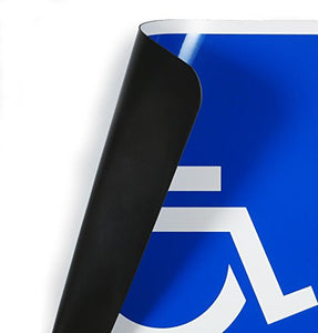 Lohofol, targhetta magnetica per il trasporto di persone con 15 x 15 cm - Ilgrandebazar