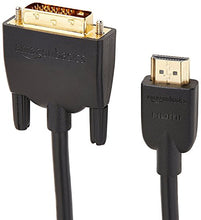 Carica l&#39;immagine nel visualizzatore di Gallery, AmazonBasics Cavo adattatore DVI-HDMI (ultimo standard) - 1,83 m (non 1.83 m