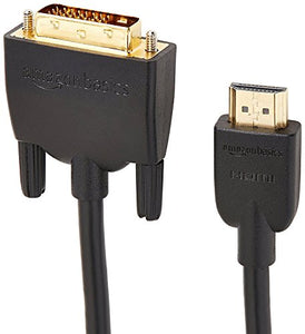 AmazonBasics Cavo adattatore DVI-HDMI (ultimo standard) - 1,83 m (non 1.83 m
