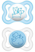 Carica l&#39;immagine nel visualizzatore di Gallery, MAM 66667411 - Air, Ciuccio in silicone 0-6 mesi, bambino Monate - Junge - Ilgrandebazar