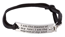 Carica l'immagine nel visualizzatore di Gallery, Lemegeton "I am The Master of My Fate. connettore in Metallo Chestnut - Ilgrandebazar