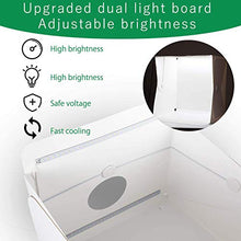 Carica l&#39;immagine nel visualizzatore di Gallery, Amzdeal Tenda Studio Light Box Fotografico 40 * 40cm Portatile Dimmerabile