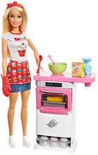Carica l&#39;immagine nel visualizzatore di Gallery, Barbie- Playset Pasticceria Bambola con Forno e Dolci Che lievitano e... - Ilgrandebazar