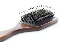 Carica l&#39;immagine nel visualizzatore di Gallery, GAINWELL SPAZZOLA CAPELLI SETOLE NATURALI- 100% setole di cinghiale con... - Ilgrandebazar