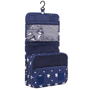 Freelynn Beauty Case da Viaggio Appendibile Borsa Toilette Donna Stell Blu - Ilgrandebazar