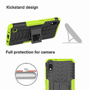 Yiakeng Samsung Galaxy A10 Cover, Doppio Strato Silicone Antiurto Far Blu - Ilgrandebazar