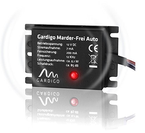 Gardigo Repellente Ultrasuoni Anti-Martore per Auto Allontana Donnola Faina...