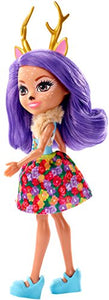 Enchantimals-FXM75 Danessa Il Cerbiatto con Amico Cucciolo, Bambola da 15 Cm... - Ilgrandebazar