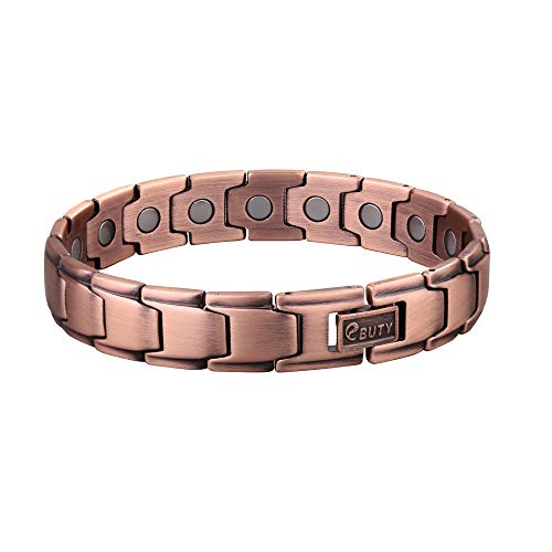 EBUTY - Braccialetti magnetici in rame, per terapia dell'artrite - Ilgrandebazar