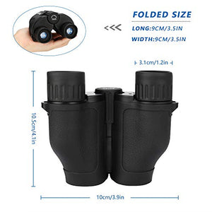 Binocolo compatto, Achort 12x25 Leggero Portabile Telescopio con...