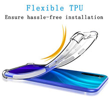 Carica l&#39;immagine nel visualizzatore di Gallery, AILRINNI Cover per Xiaomi Redmi Note 8T - Pellicola Protettiva in Trasparente - Ilgrandebazar
