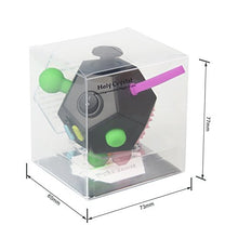 Carica l&#39;immagine nel visualizzatore di Gallery, Stress Relief Toy Ansia Giocattoli, Jim’S Store 12 Lati Nero
