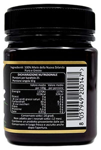 Miele di Manuka 400+ MGO 250 gr. Prodotto in Nuova Zelanda, Attivo e 250 g