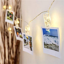 Carica l&#39;immagine nel visualizzatore di Gallery, Catena Luminosa Led Kit Portafoto JP-LED®【4,5M-30 Mollette Led】Luci Da... - Ilgrandebazar