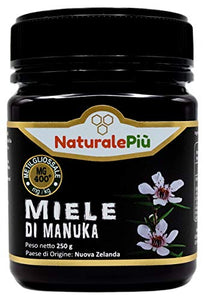 Miele di Manuka 400+ MGO 250 gr. Prodotto in Nuova Zelanda, Attivo e 250 g