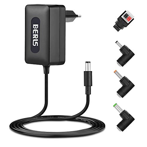 BERLS Alimentatore 12V 2A (1.5A, 1A, 0.5A) 24W Caricatore for Router