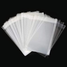 Carica l&#39;immagine nel visualizzatore di Gallery, Gwhole 100pz Sacchettini Plastica Trasparenti Sacchetti Piccoli 100pz, Beige - Ilgrandebazar