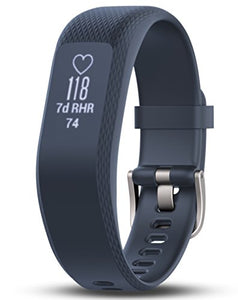 Garmin Vivosmart 3 Fitness Tracker con Sensore Cardio al Polso, S/M, Blu