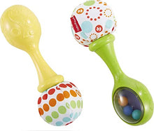 Carica l'immagine nel visualizzatore di Gallery, Fisher-Price - Maracas Baby Scoperte, 2 Coloratissime Maracas Da Afferrare, Scuotere E Suonare, Giocattolo Per Bambini 3+ Mesi, BLT33