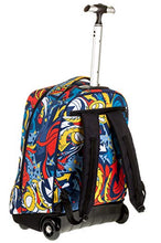 Carica l&#39;immagine nel visualizzatore di Gallery, Big Trolley Appack Hashtag, 35 Lt, Rosso, Sistema 2in1 Zaino con Rosso