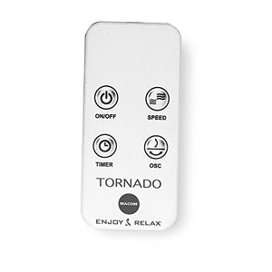 MACOM Enjoy & Relax 993 Tornado Ventilatore a Doppia Oscillazione Automatica