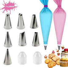 Carica l'immagine nel visualizzatore di Gallery, Set Per Decorazione Torte 7+2 Pezzi, sac a poche, a poche Biaohua-a01