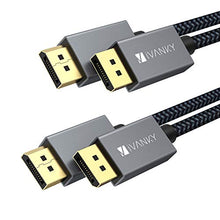 Carica l'immagine nel visualizzatore di Gallery, IVANKY Cavo DisplayPort 4K 3m, Display Port Alta 2 pezzi, Grigio