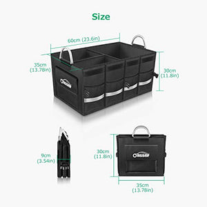 Oasser Organizer Bagagliaio Auto Organizzatore Baule SUV Camino Pieghevole...