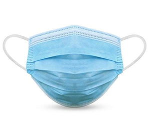 Hoco - 50 pezzi monouso formato per viso libero, colore: blu