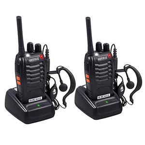 ESYNiC Paio Walkie Talkie Ricaricabile VOX Radio PMR 446MHz 0.5W Frequenza...