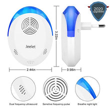 Carica l&#39;immagine nel visualizzatore di Gallery, JeeLet Repellente ultrasuoni, per Insetti Elettrico,per Topi,...