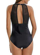 Carica l'immagine nel visualizzatore di Gallery, Sixyotie Donna Swimwear Un Pezzo Costumi da Bagno Sexy a V in 44 EU, Fiore