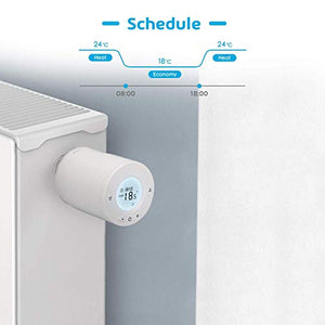 Singola Valvola Termostatica Intelligente Termostato Smart WiFi...