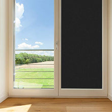 Carica l&#39;immagine nel visualizzatore di Gallery, Homein Pellicola Oscurante per Vetri Finestre 44.5x200cm, Nero
