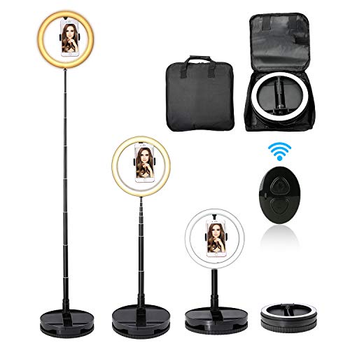 iEGrow Led Anello 10 Pollici USB Ring Light for Smartphone Foldable 10