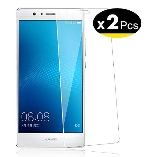 NEW'C Pacco da 2 Pezzi, Pellicola Protettiva in Vetro Temperato per Huawei P9