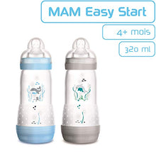 Carica l&#39;immagine nel visualizzatore di Gallery, MAM Biberon - Set di 2 biberon anti-coliche con tettarella, flusso 3, per...
